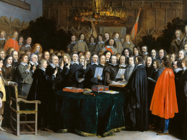 The Ratification of the Treaty at Münster in Westphalia
